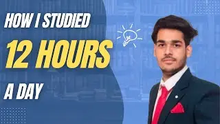 How to Study for Long Hours Without Burnout | CA Piyush Goyal