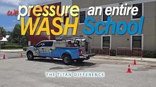 Pressure Washing An Entire Charter School in Stuart Florida | Titan Pressure Washing (772) 245-0402