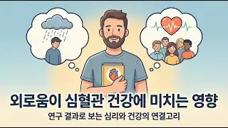 외로움이 심혈관 건강에 미치는 영향, 연구 결과로 보는 심리와 건강의 연결고리