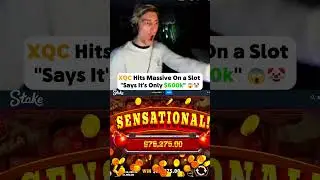 XQC Not Happy After Winning Only $600k😱#stake #slots #casino #xqc #xqcclips  #gamble