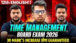 🔴4:30 AM LIVE Last Moment Planning Class 12th English Board Exams Board 2026