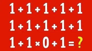 Arkadaşlarınızı Şaşırtacak Matematik Bilmeceleri
