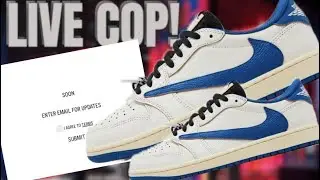 ENTER NOW LIVE RAFFLE : FRAGMENT TRAVIS SCOTT JOPRDAN 1 LOWS & BIRTHDAY STREAM!
