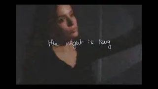Charlotte Boin - the night is long (Official Lyric Video)