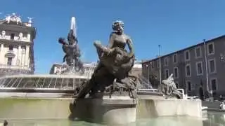 RZYM. Fontana delle Naiadi - Piazza della Repubblica