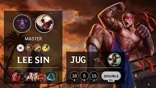 Lee Sin Jungle vs Nidalee - KR Master Patch 10.11