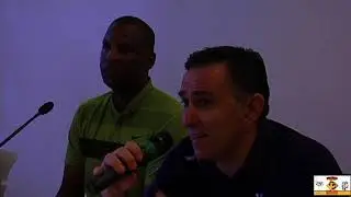 INCONTRO CON DARREN DAYE CON STAMPA E TIFOSI