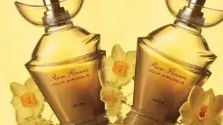 RARE FLOWERS SOLAR NARCISSUS AVON 🌞 СОЛНЕЧНАЯ НОВИНКА!