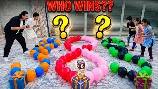 Roll The Dice POP Challenge! Winner Stays Dry, Loser Gets PIE'D! 🎲💥🥧
