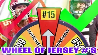 WHEEL OF JERSEY NUMBERS REBUILDING CHALLENGE! - Madden 21 Franchise