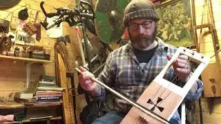 Tagelharpa in the Shed