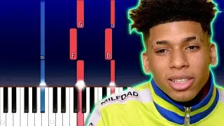 NLE Choppa - Famous Hoes (Piano Tutorial)
