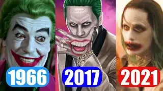 Evolution of Joker 1966 vs 2008 vs 2016 | scytor