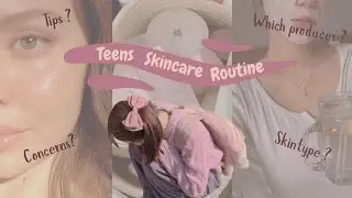 Teenagers skincare routine with products recommendations ✨🌷|| simple yet effective 🍀