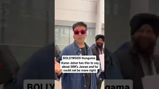 Karan Johar shared his thought on Shah Rukh Khan's blockbuster movie Jawan😱 #shorts #bollywoodshorts