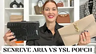 SENREVE ARIA BELT BAG VS YSL UPTOWN POUCH ✨ BEST SPECIAL OCCASION HANDBAG/CLUTCH