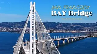 SAN FRANCISCO BAY BRIDGE THE OAKLAND SIDE 4K Drone Footage#baybridge #oakland #4ksanfrancisco