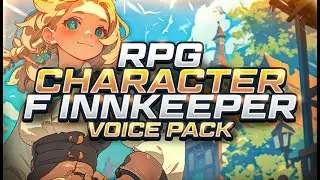 RPG Character - Female Innkeeper Voice Pack - Preview 1