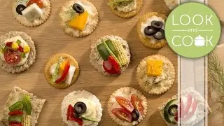 Look and Cook step by step recipes | How to cook Non Veg. Canapes Recipe