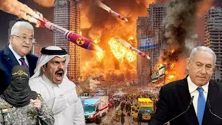 PM QATAR MARAH BESAR!? Serangan Balik Qatar & H4m4s Hantam Tel Aviv, Israel Status Darurat