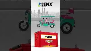 Lenx E-Rickshaw Batteries | Best E-Rickshaw Batteries #shorts #erickshawbattery