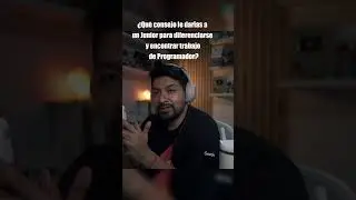 &iquest;Eres programador junior? Este consejo es para ti