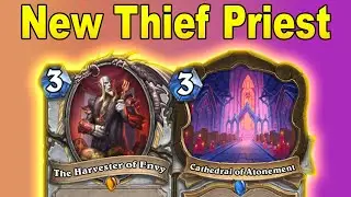 New Thief Priest Is Stronger Than I Thought! Castle Nathria | Hearthstone