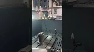 CNC EDM MACHINE with tool changer #edmwirecut #diesinking #discharging #diesinking