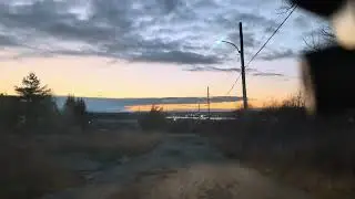 Driving in Whitney Pier, Cape Breton Island during sunset 🌇 #driving #travel #vlog #videos #shorts
