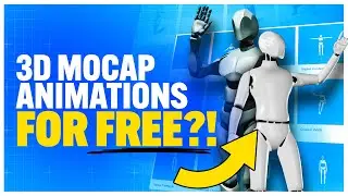 3500+ БЕСПЛАТНЫХ 3D-анимаций персонажей?!