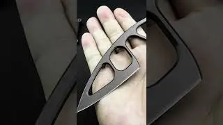 Compact & Durable: Pocket EDC Necklace Fixed Blade Knife for Tactical Survival
