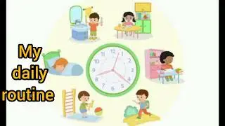My daily routine paragraph || Easy paragraph writing || For class 3, 4 and 5 within 150 words #study