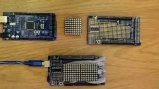 Arduino 8x8 led matrix - Game of life