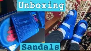 Unboxing Pharrell x Adilette 2.0 sandal (Adidas) Review🗣