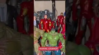 Marvel Legends: MCU Phase 1 Shelf Display