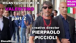Valentino 16/06/2023 | part 2 | Milan fashion week. Pierpaolo Piccioli. d4vd 🇮🇹 #italy #milan #mfw