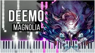 Magnolia (Deemo) 【 PIANO TUTORIAL 】
