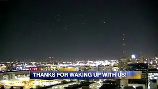 STRANGE LIGHTS APPEAR IN THE SKY DURING LIVE TV BROADCAST (Full HD)