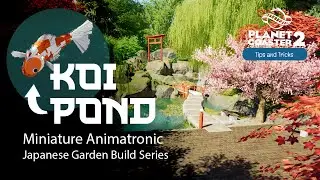 Koi Pond Fish Animatronic - Planet Coaster 2