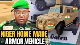 Niger Unveils Tin-Galen: First 100% Made-in-Africa Armored Vehicle | New Era in Military Power