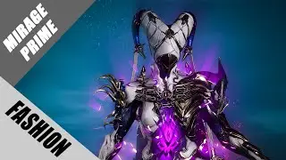 Warframe | Fashion Frame | Mirage Prime : Moonlight Joker