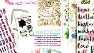 Altenew Product Intro - Our Family Scrapbook Collection