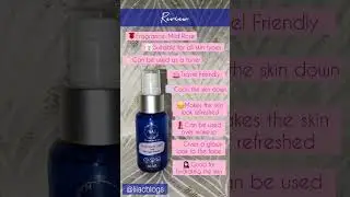 🫧 FSAS Rose Face Mist Review 🫧 #facemist #rosewater #review #fsas