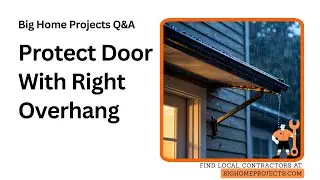 Eighteen&ndash;24in Canopy Overhang Flashing Bracket Guide