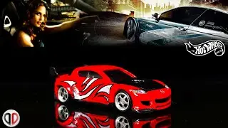 NFS Most Wanted Mia Rx-8 | Hot Wheels Custom