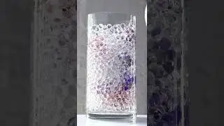 Everyone is always asking how I made it! #waterbeads #floatingflowers #diy #roomdecor
