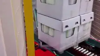 Enfardado de palets especiales con productos textiles muy ligeros