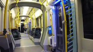 Cluj Napoca: interior tramvai Pesa Swing 120NaR nr. 82