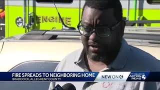 Braddock fire spreads to neighboring home