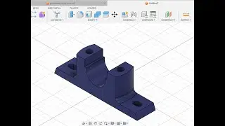 Fusion 360 : Plummer block part 1